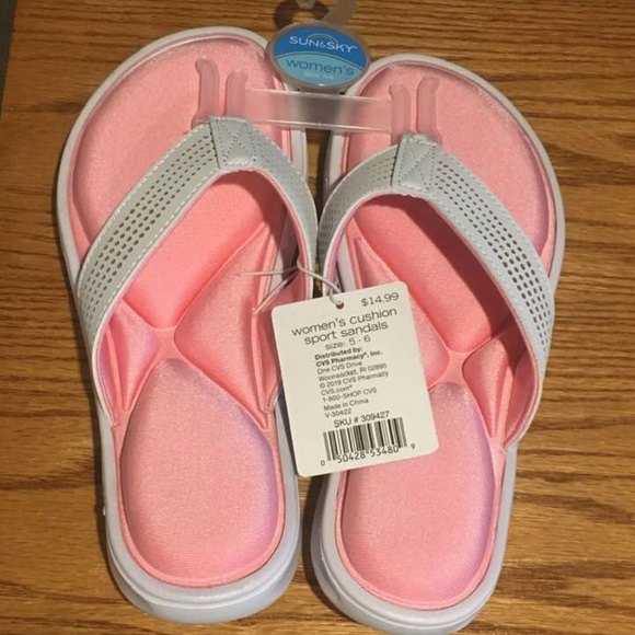 sun & sky flip flops